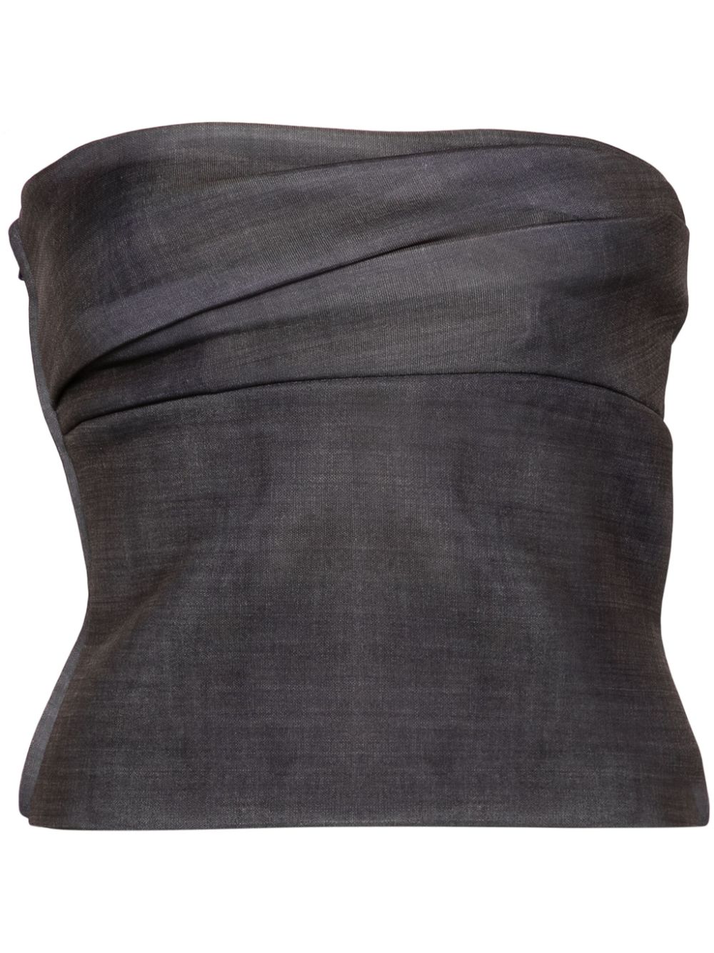 Pleated top - Grey