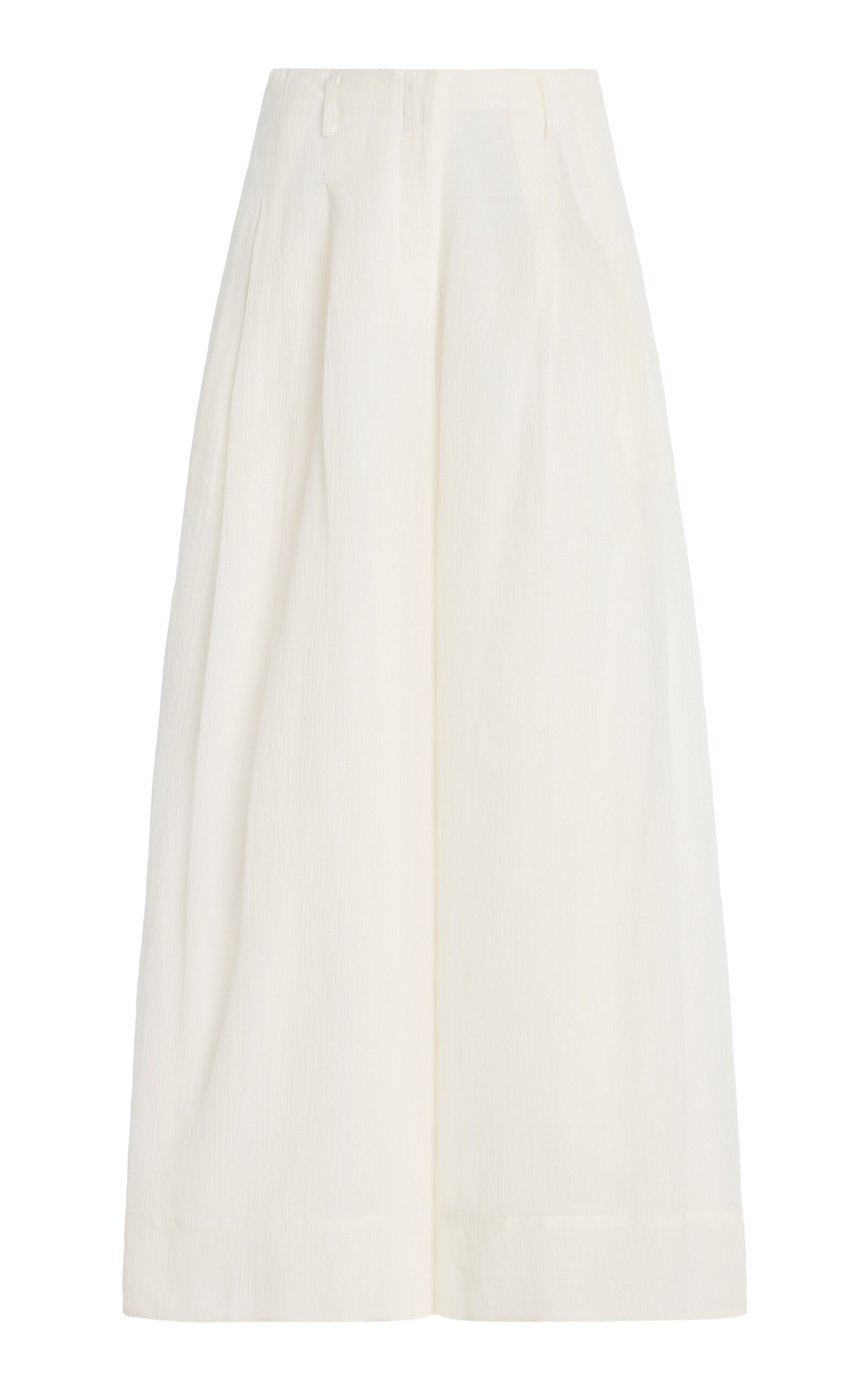 Lennon Silk-Cotton Pants - Moda Operandi