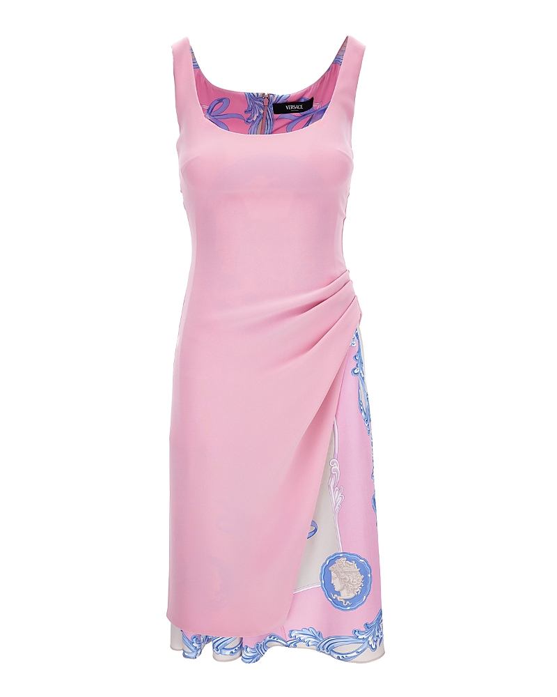 Versace draped mini dress - Pink