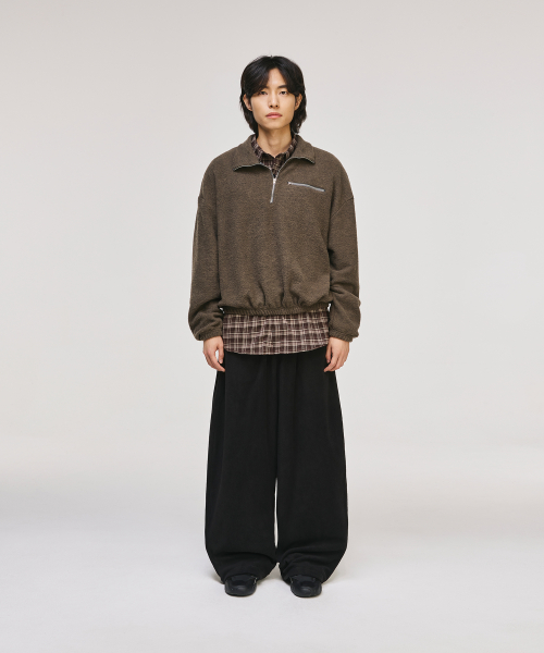 Wide Polar Fleece Training Pants