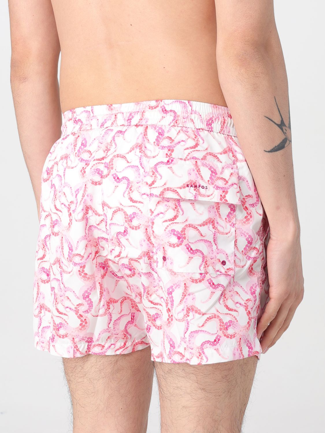 Swimsuit Men color Pink
