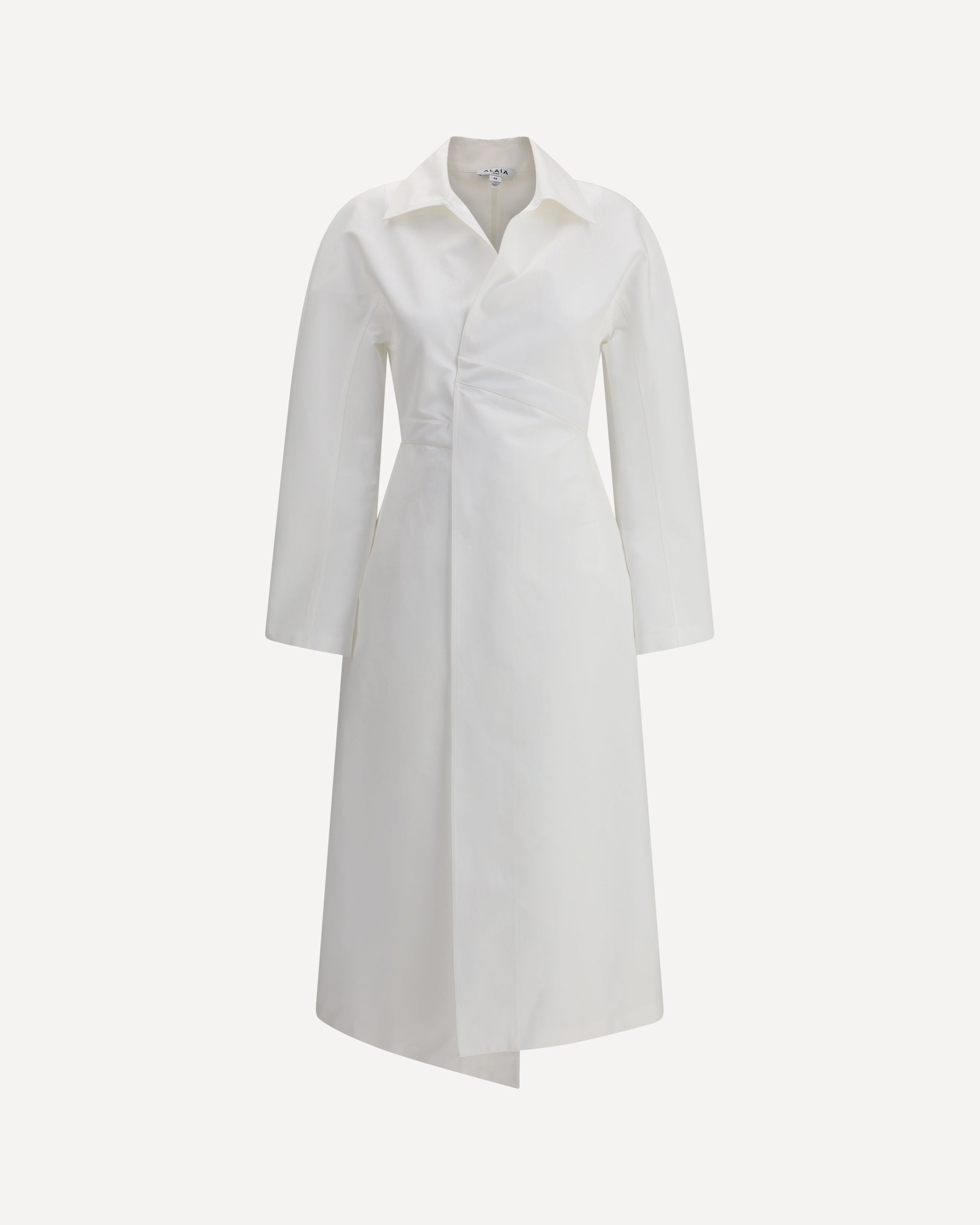 ALAÏA Wrap-style midi Dress Female 36