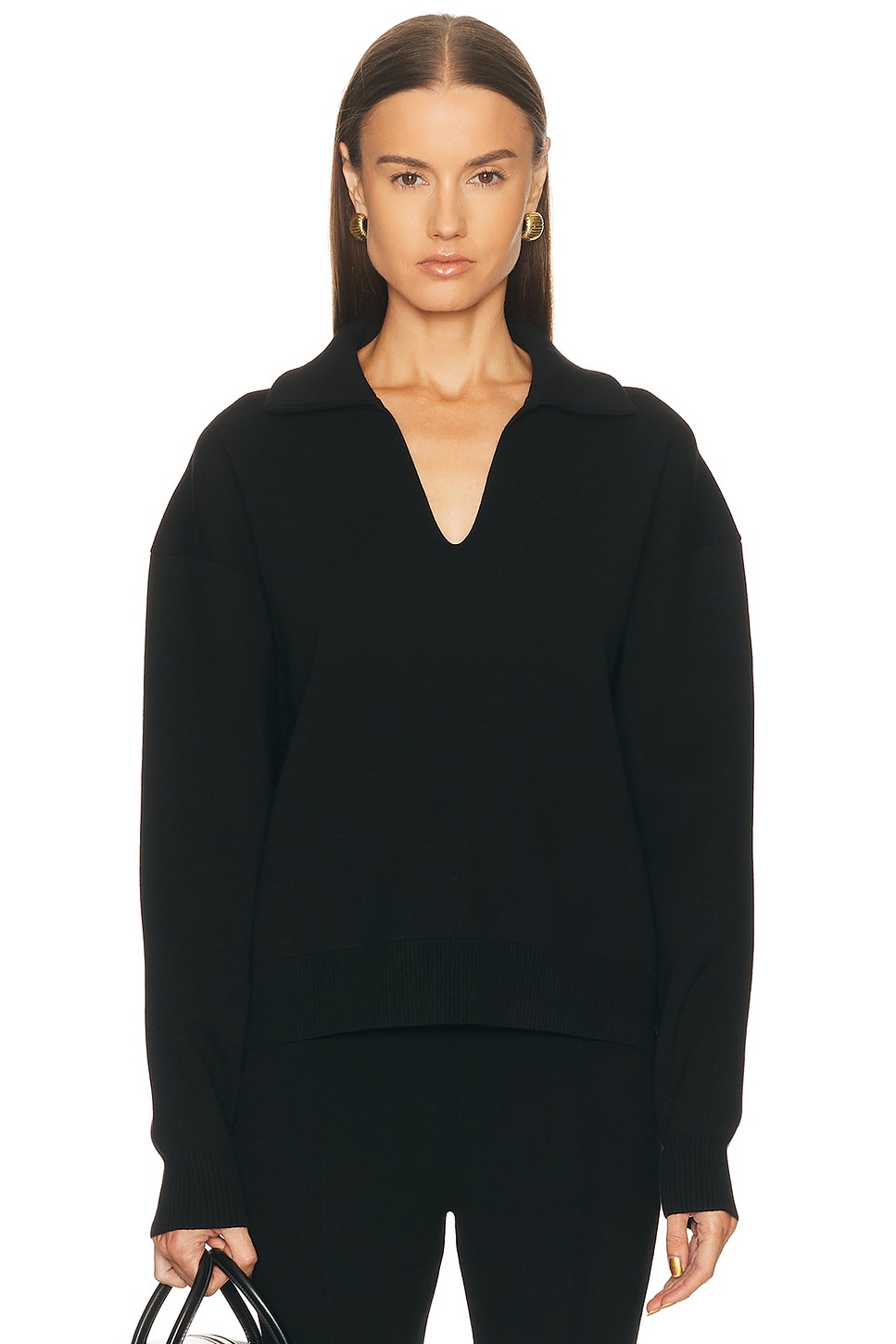A.L.C. Timmy Sweater in Black - Black. XS also in L