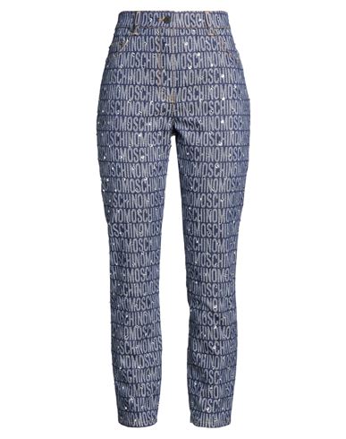 Woman Jeans Blue Size 10 Cotton, Polyester