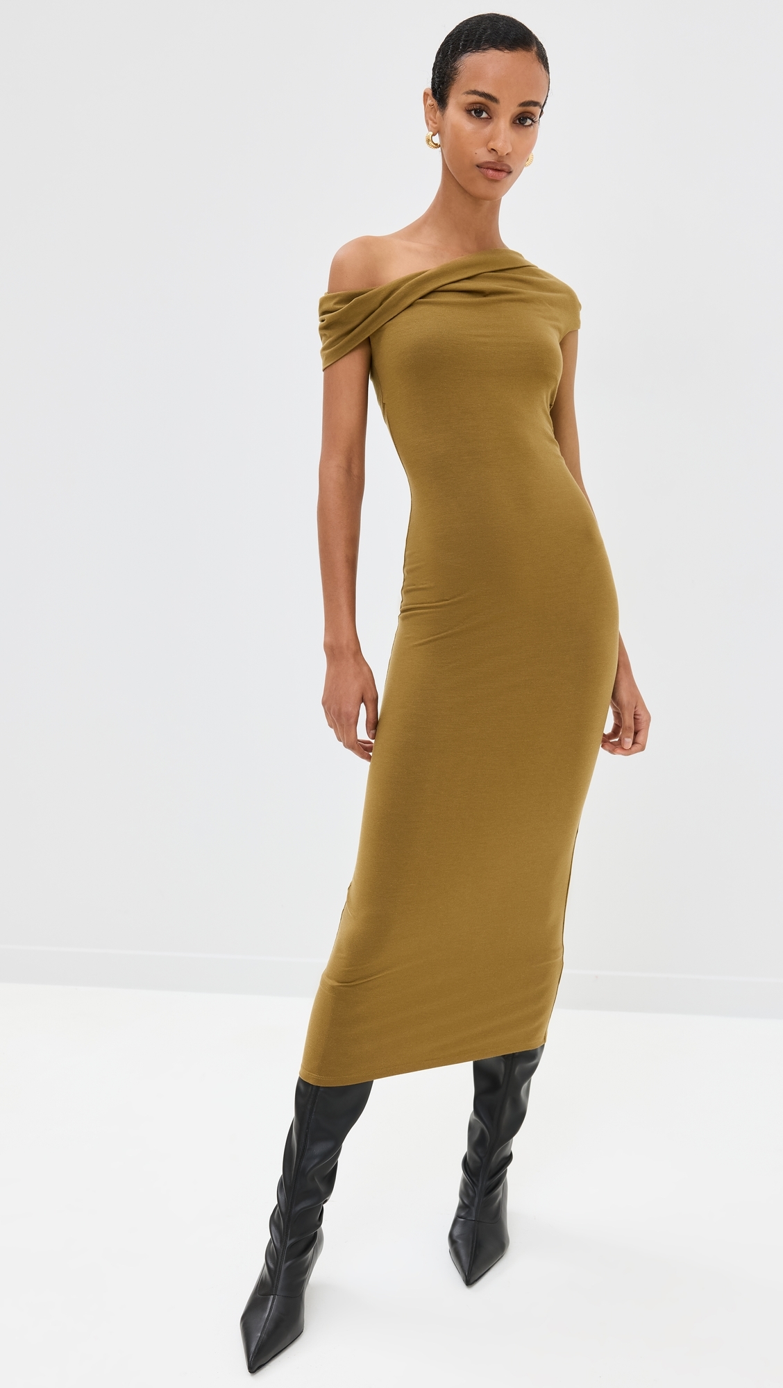 Jamen Knit Dress Bronze
