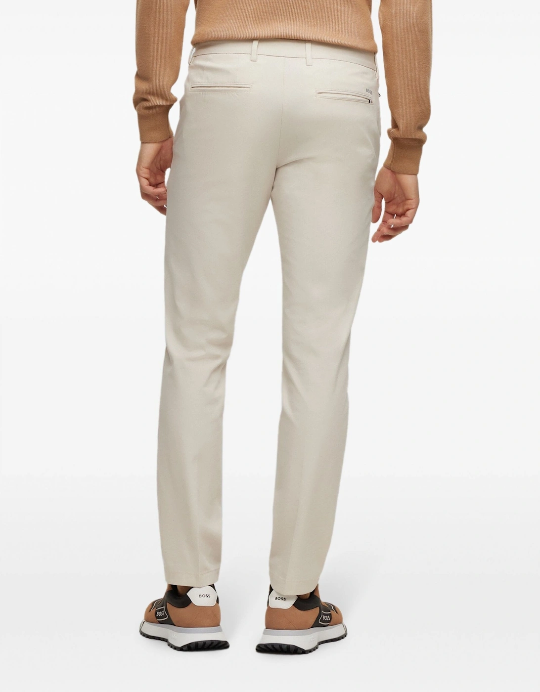 Hugo Boss Men's Kaito 1 T Chinos Beige - Cream - Size: 48