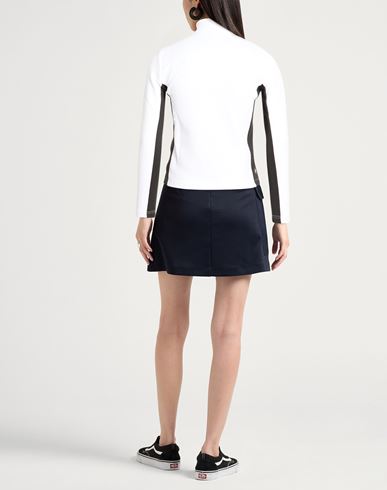 Woman Sweatshirt White Size L Polyester, Elastane
