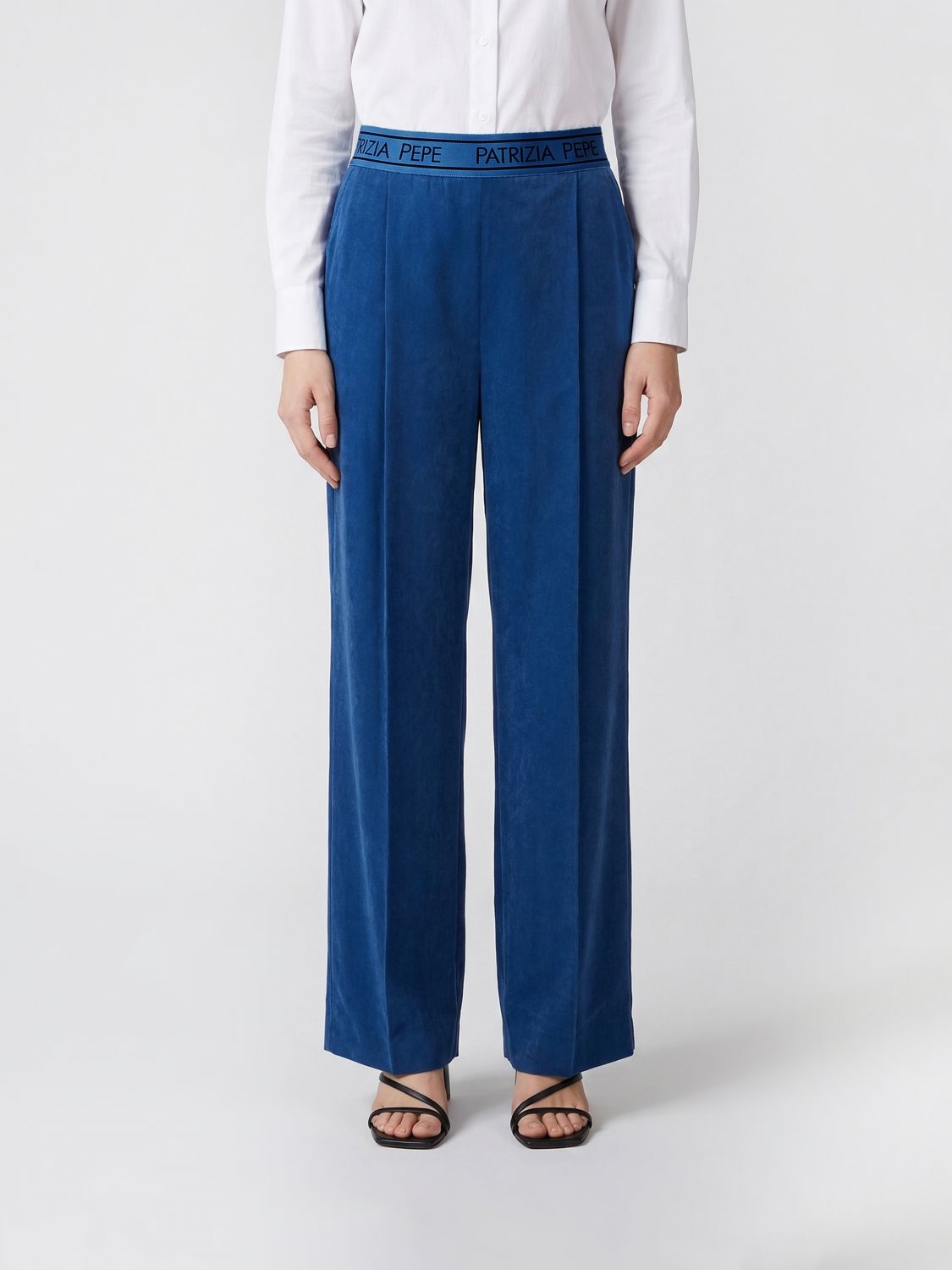 Pants Woman color Blue