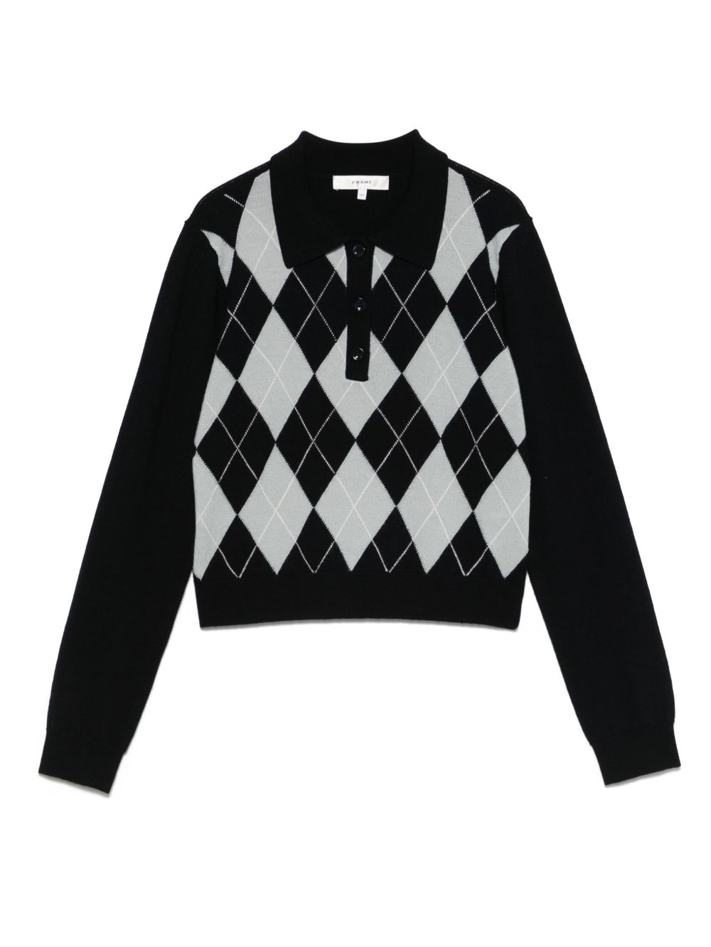 Checked polo top - Blue