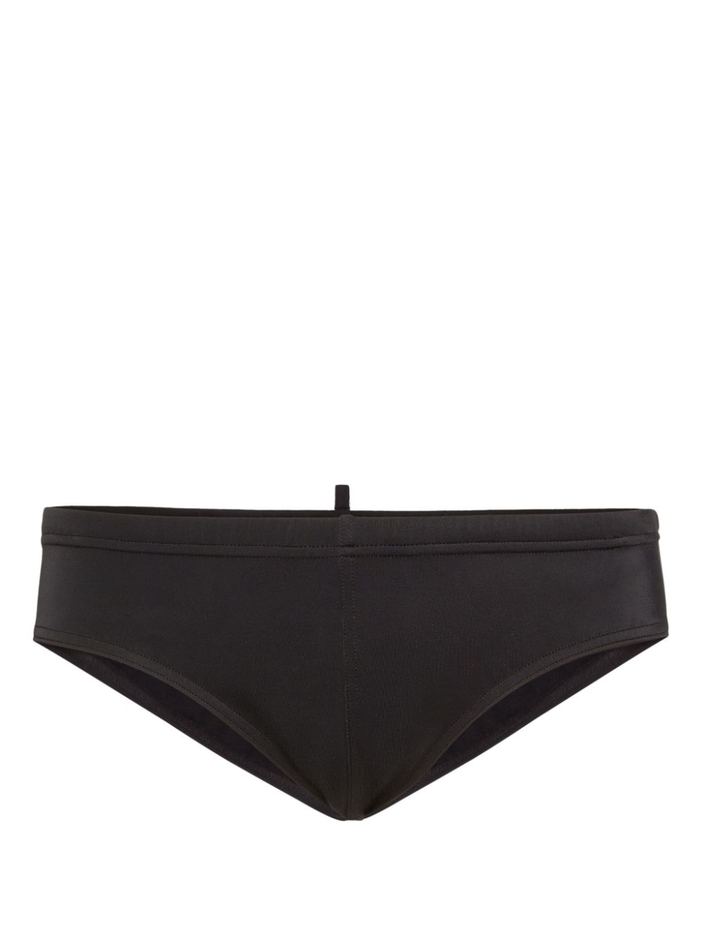 Icon-print swim trunks - Black