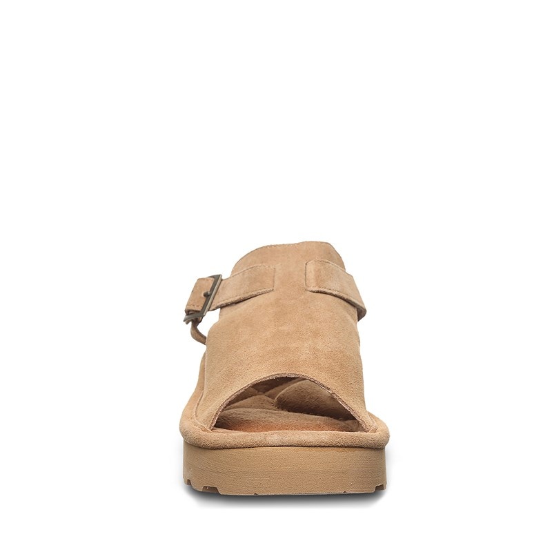 Women's Ascend Platform Sandals (Iced Coffee)