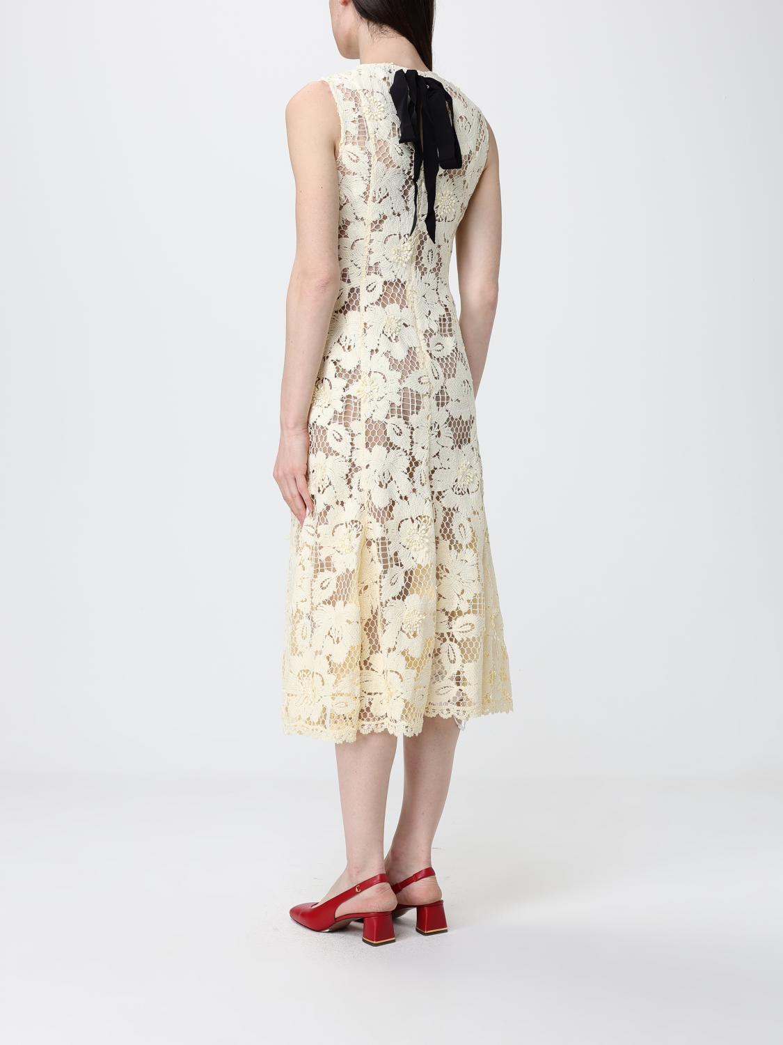 Crochet Lace Midi Dress