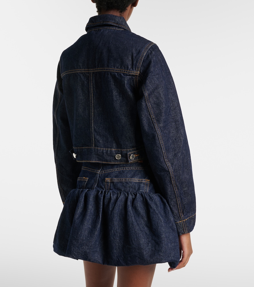 Cropped denim jacket