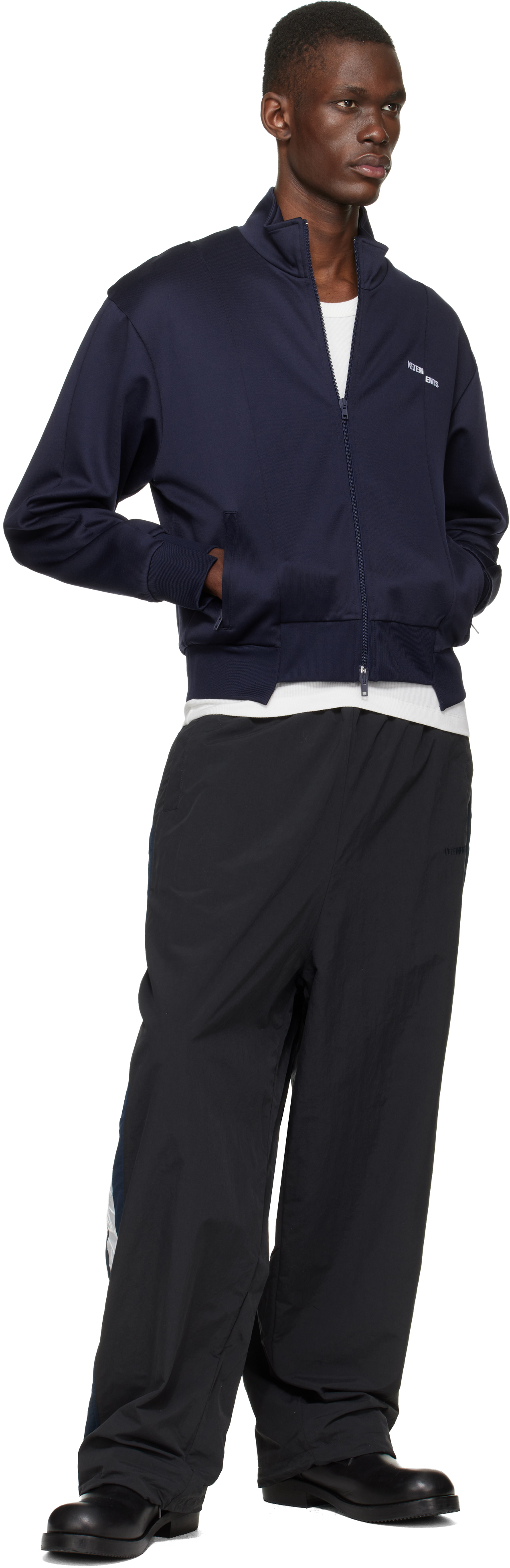 Black Gym Track Pants