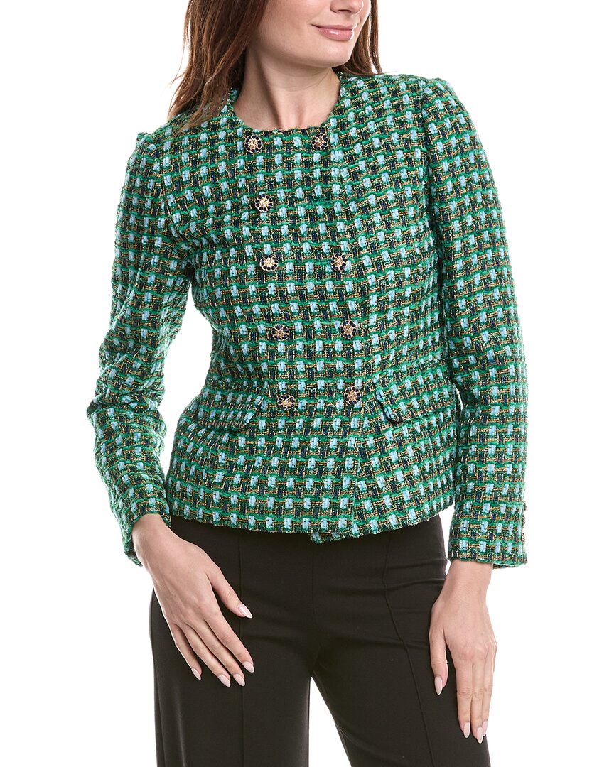 Tweed Double Breasted Blazer