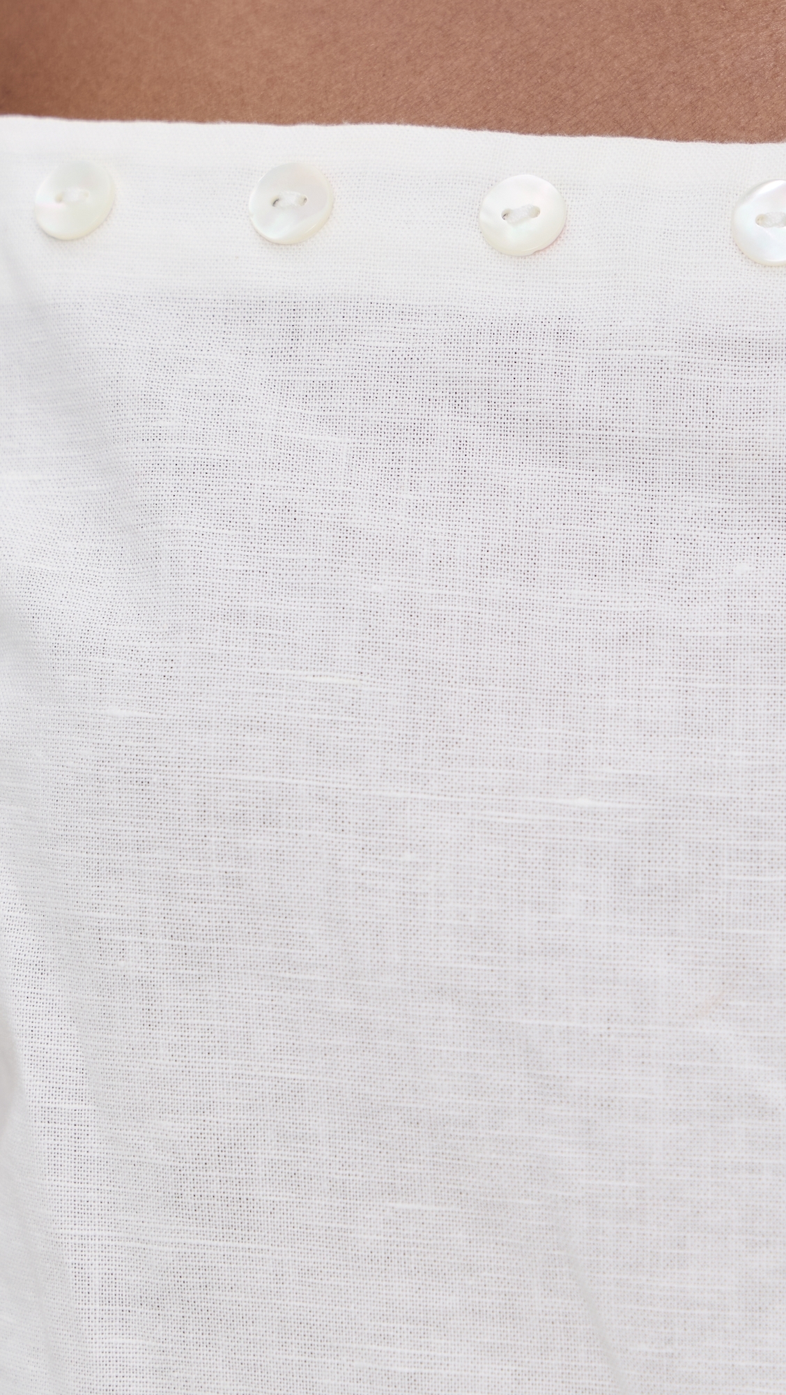 Kirra Linen Tank Ivory