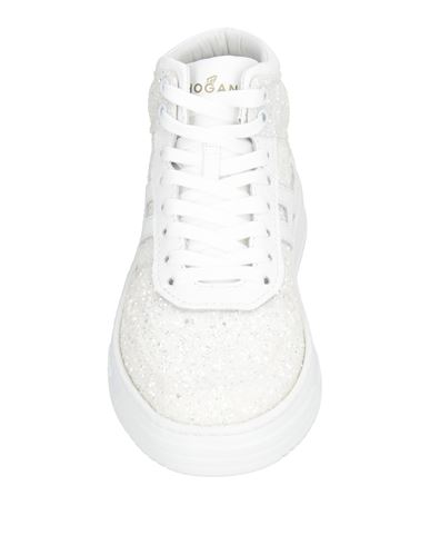 Woman Sneakers White Size 8 Synthetisches Material, Leather