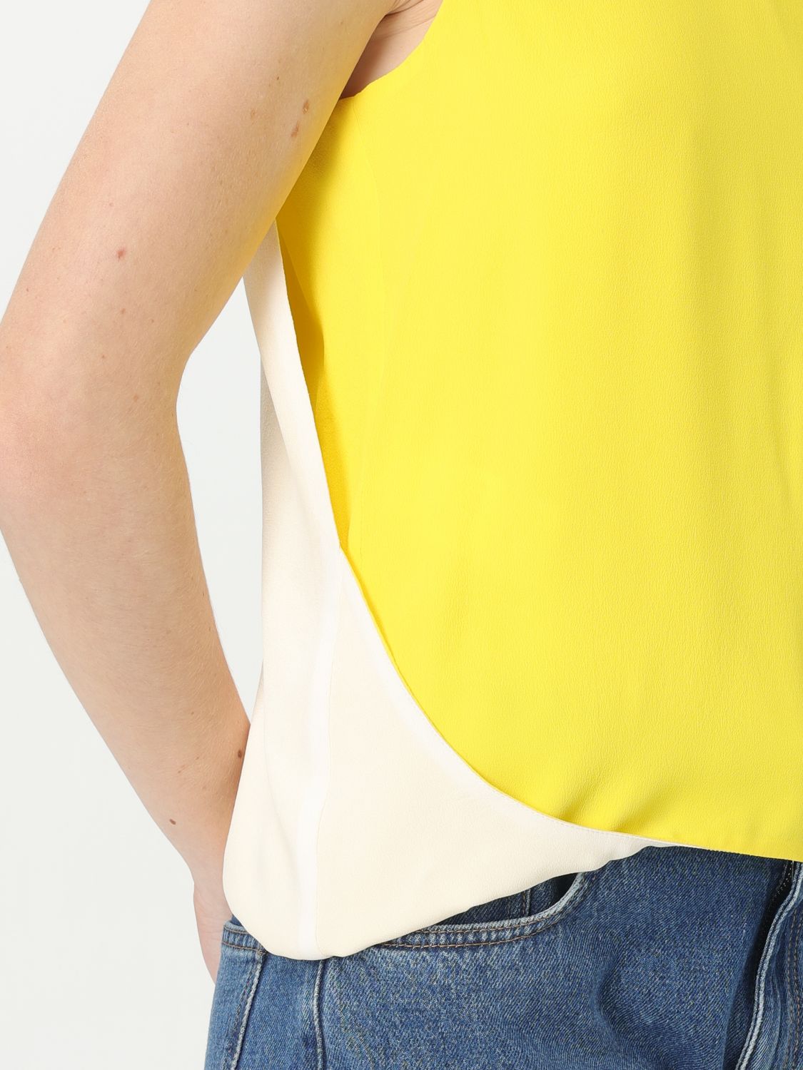 Top MSGM Woman color Yellow