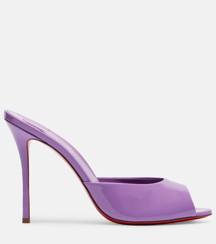 Me Dolly 100 patent leather mules