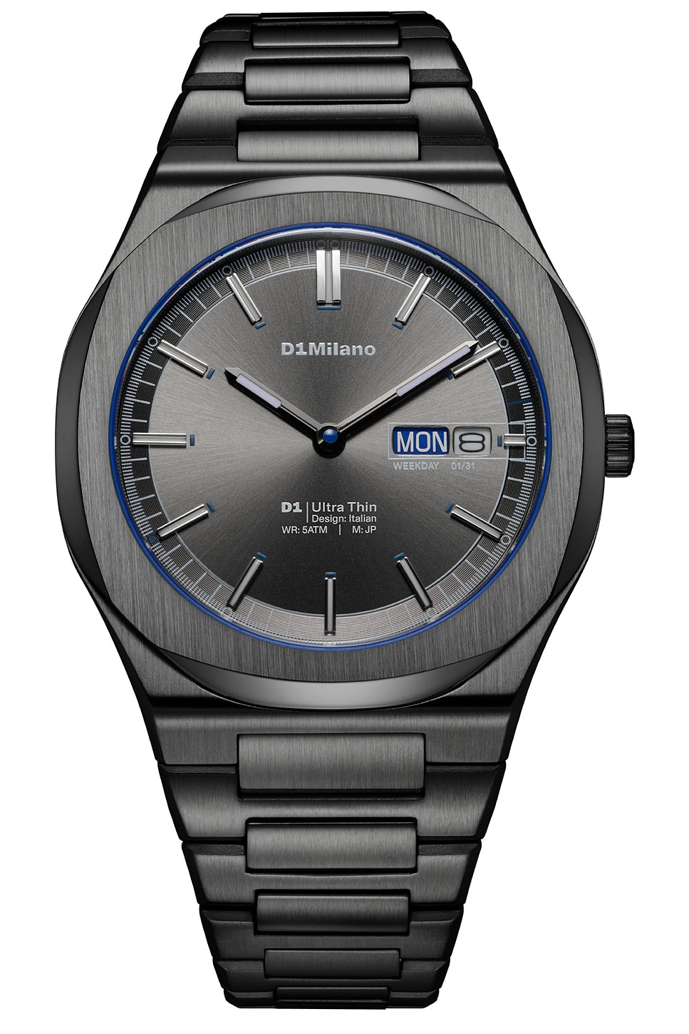 D1 Milano Ultra Thin 1970 in Black - Black. a