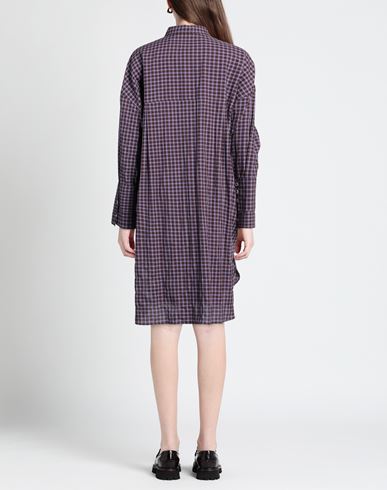 Woman Midi dress Purple Size S Cotton, Elastane