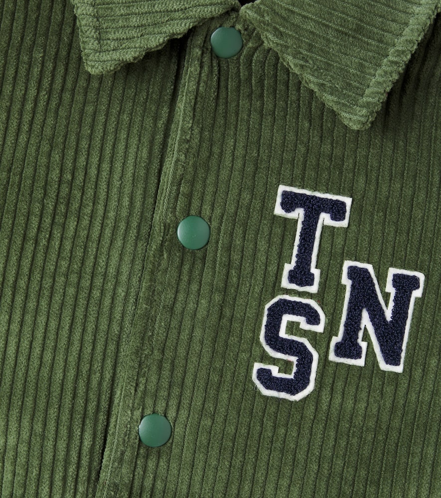 Mikel patch-appliqué corduroy jacket