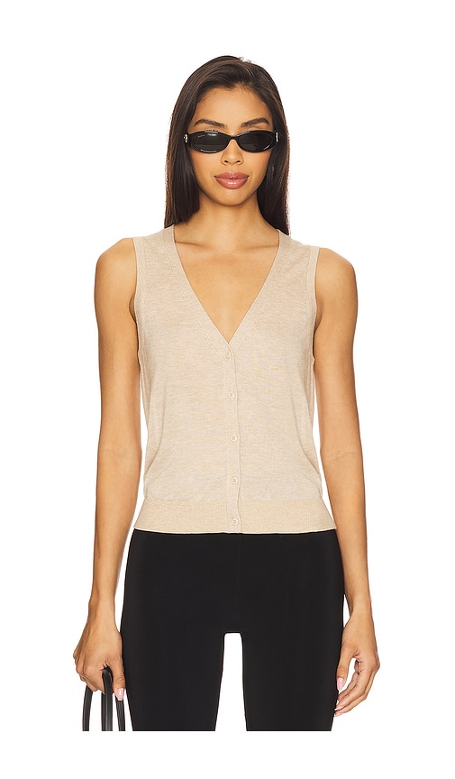 EAVES Dene Vest in Beige. L. Also in