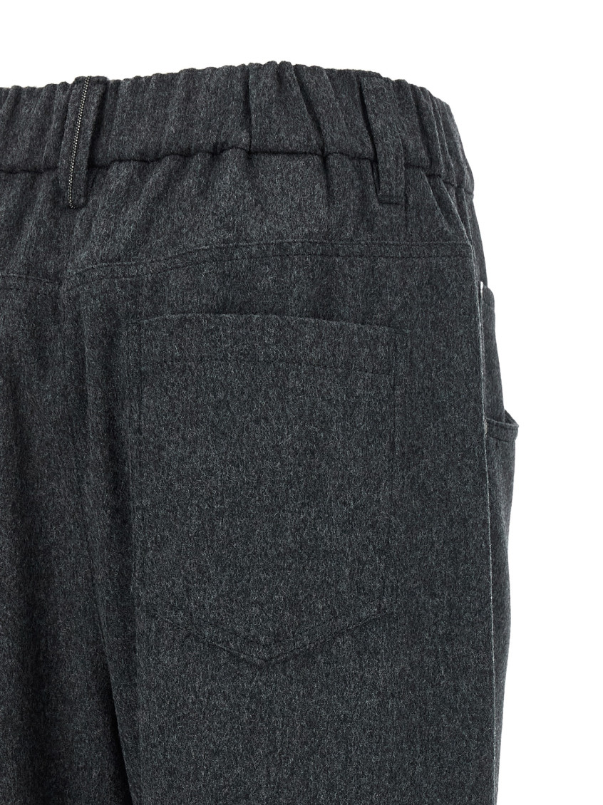 Wool Blend Trousers