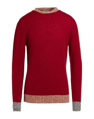 Man Sweater Red Size S Wool