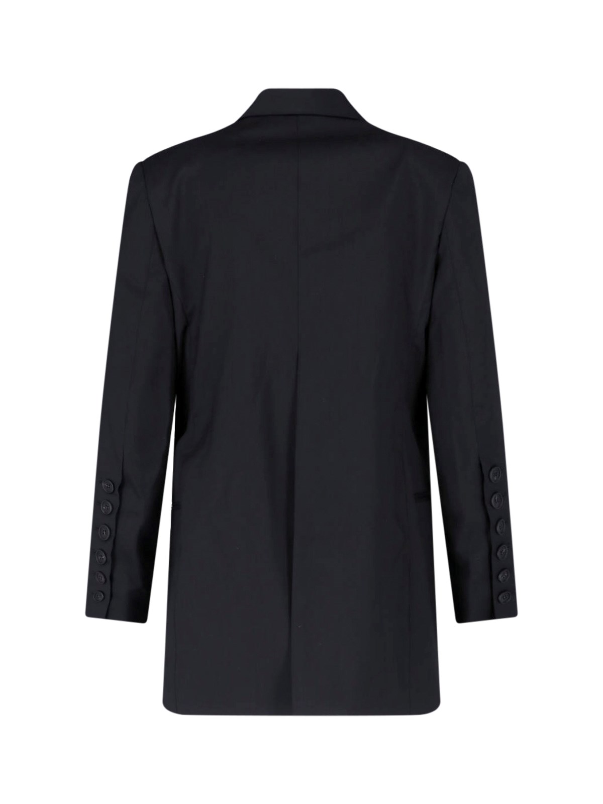 Double-Breasted Virgin Wool Blazer