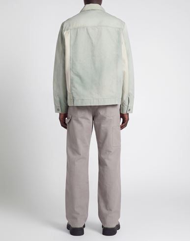 Man Denim outerwear Sage green Size M Cotton