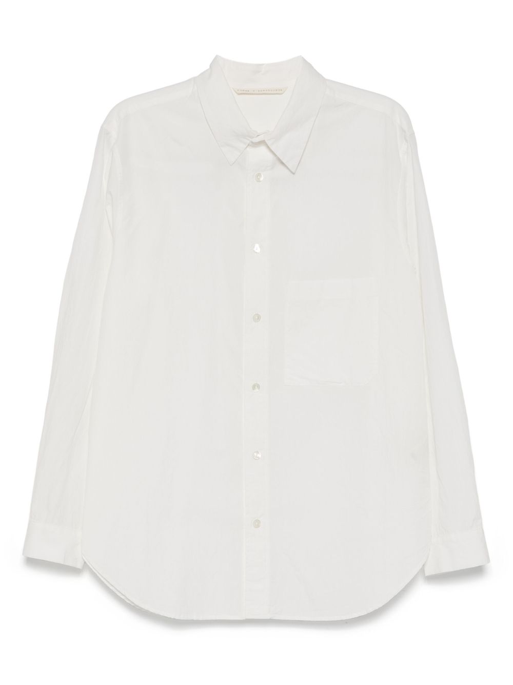Forme D'expression cotton shirt - White