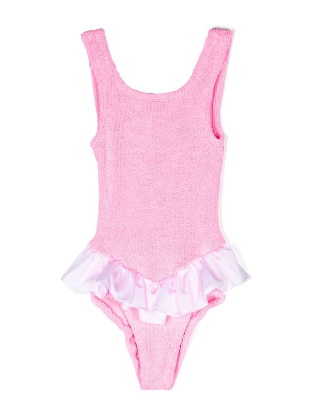 Denise ruffled swimsuit - Pink