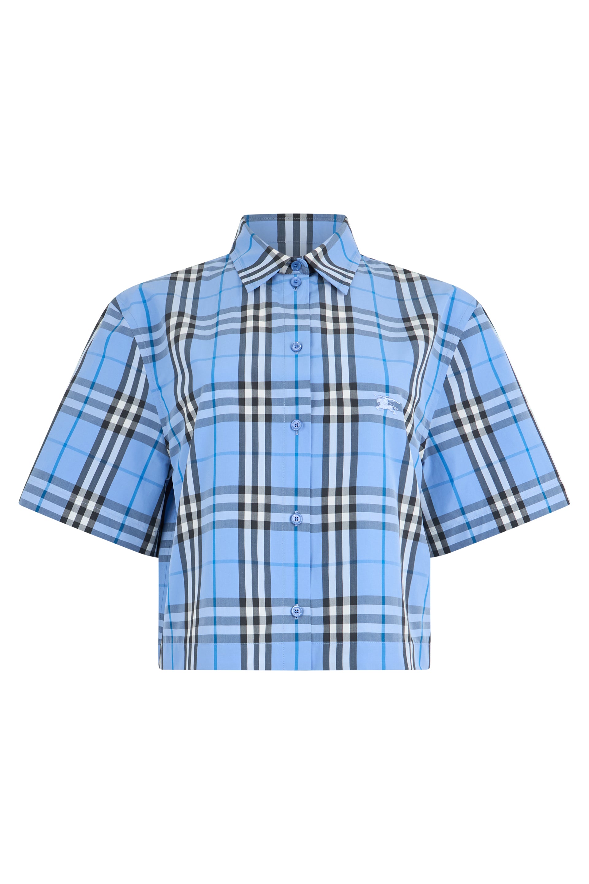 Short Sleeve Mini Cotton Shirt