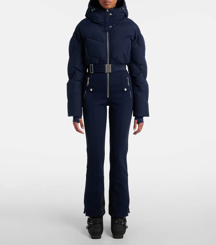 Ajax quilted down ski suit