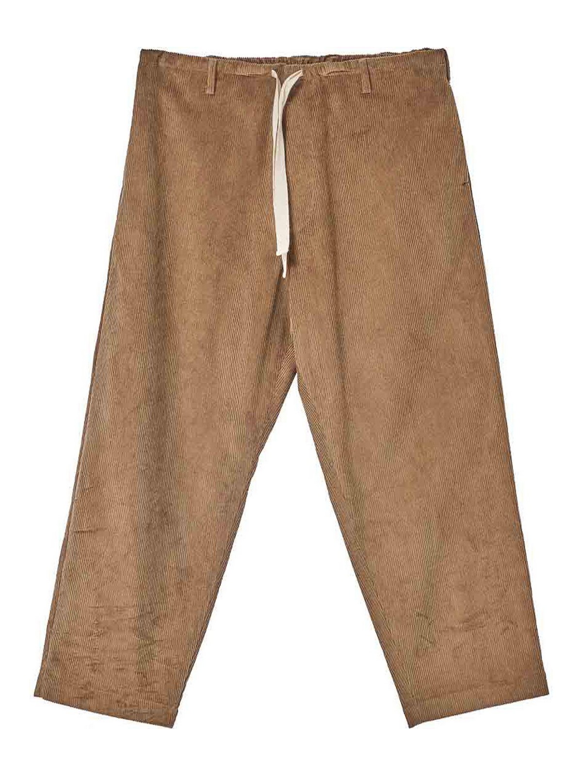 Moschino - corduroy wide leg trousers pocket