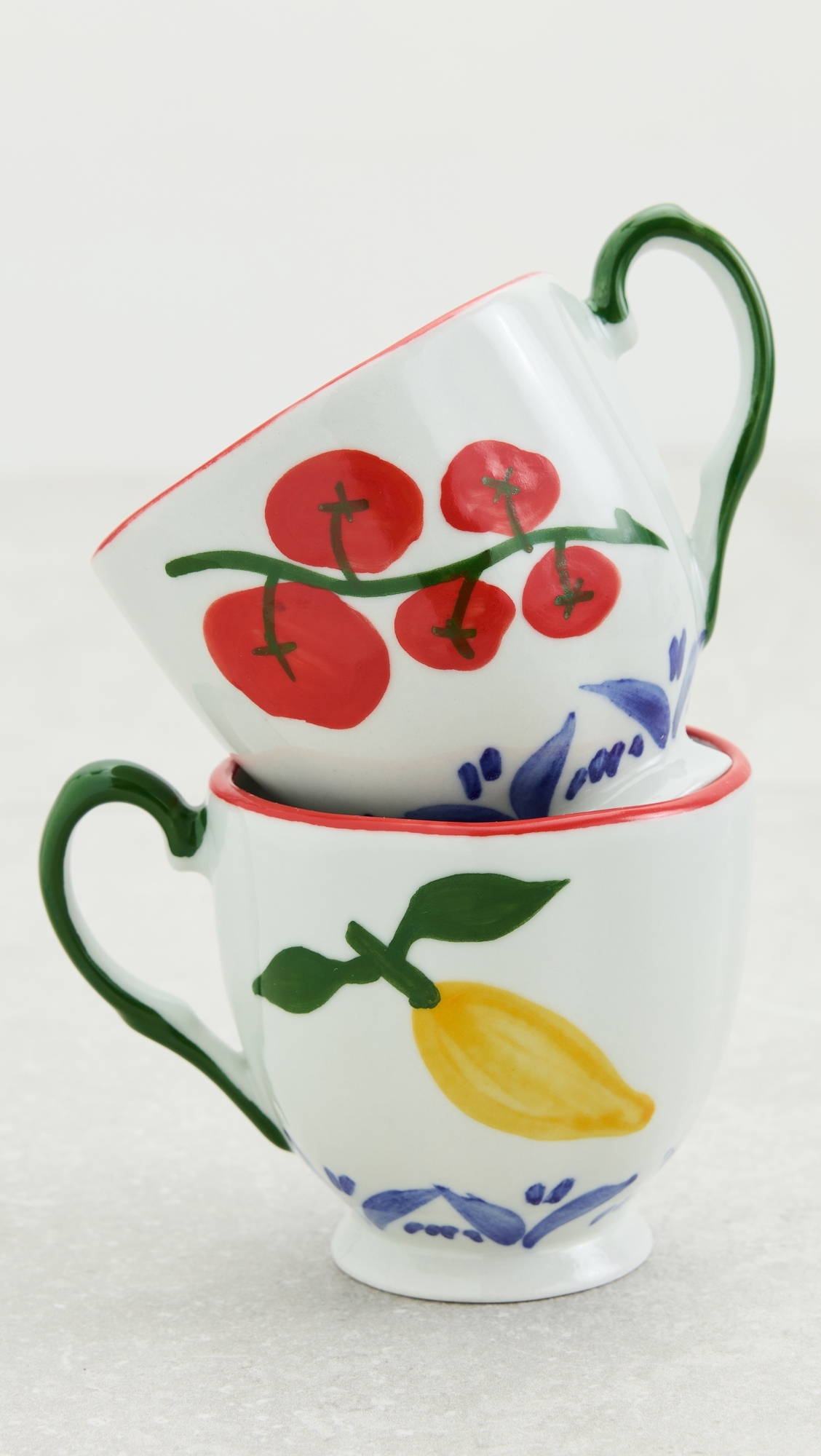Picnic Mug Set of Two Multi Picnic One Size