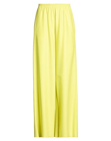 Forte_forte Woman Pants Lime green Size 00 Wool, Polyamide