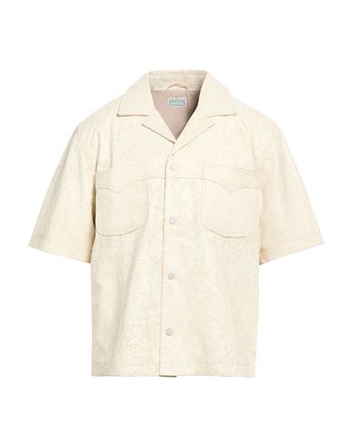 Man Jacket Beige Size M Lambskin