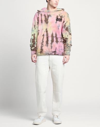 Man Sweatshirt Pink Size M Cotton
