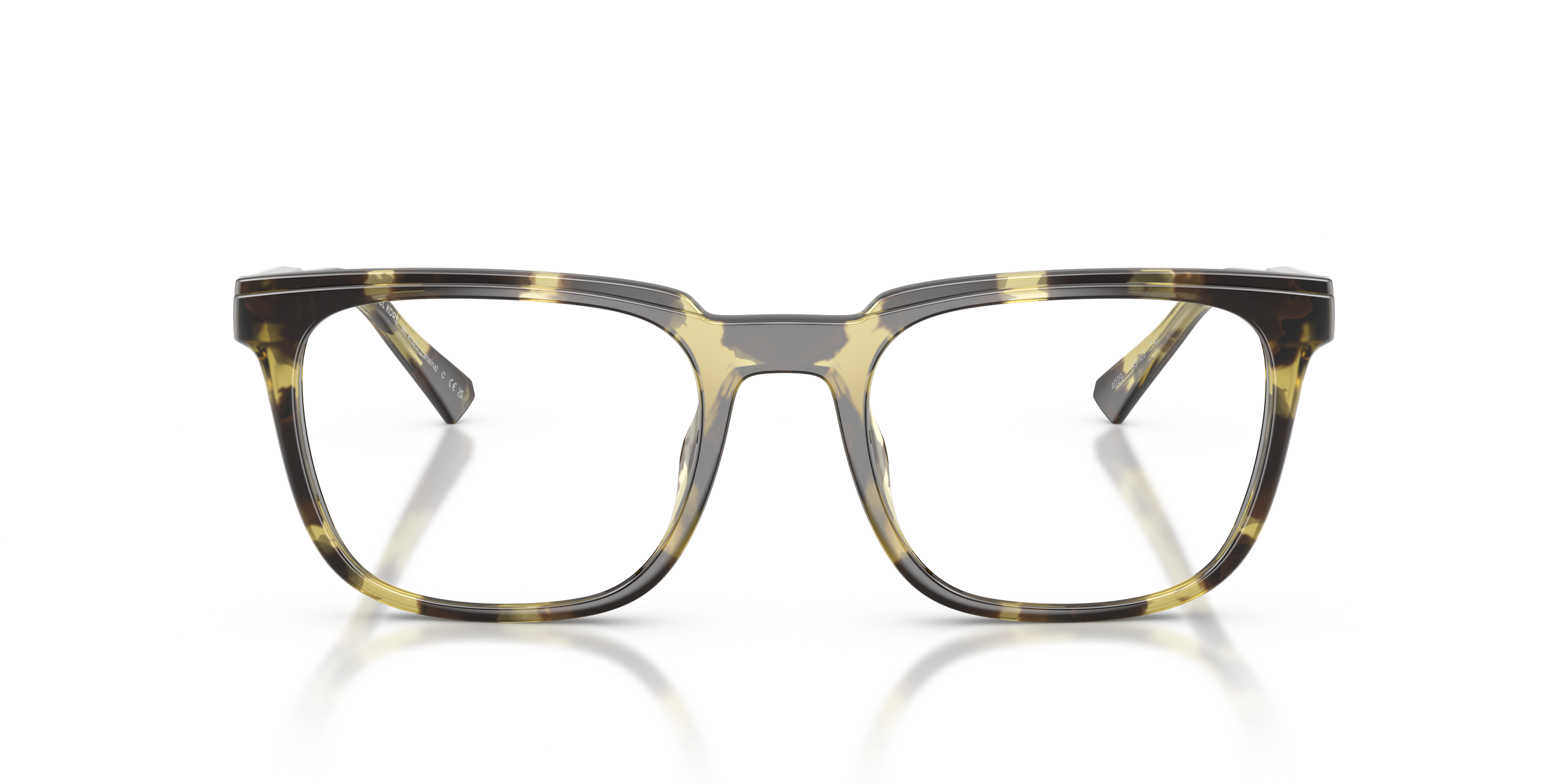 Michael Kors Hombre Michael Kors MK4192U LAHAINA 4029 Monturas ópticas Inyectado Verde Transparente Cuadrada Norma