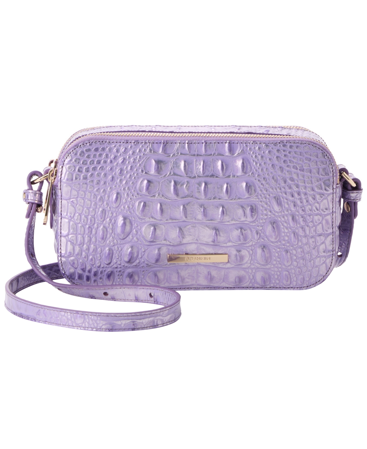 Danica Melbourne Small Leather Crossbody Bag - Sheer Lavender