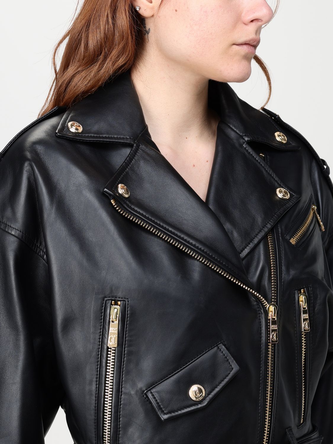Jacket JUST CAVALLI Woman color Black