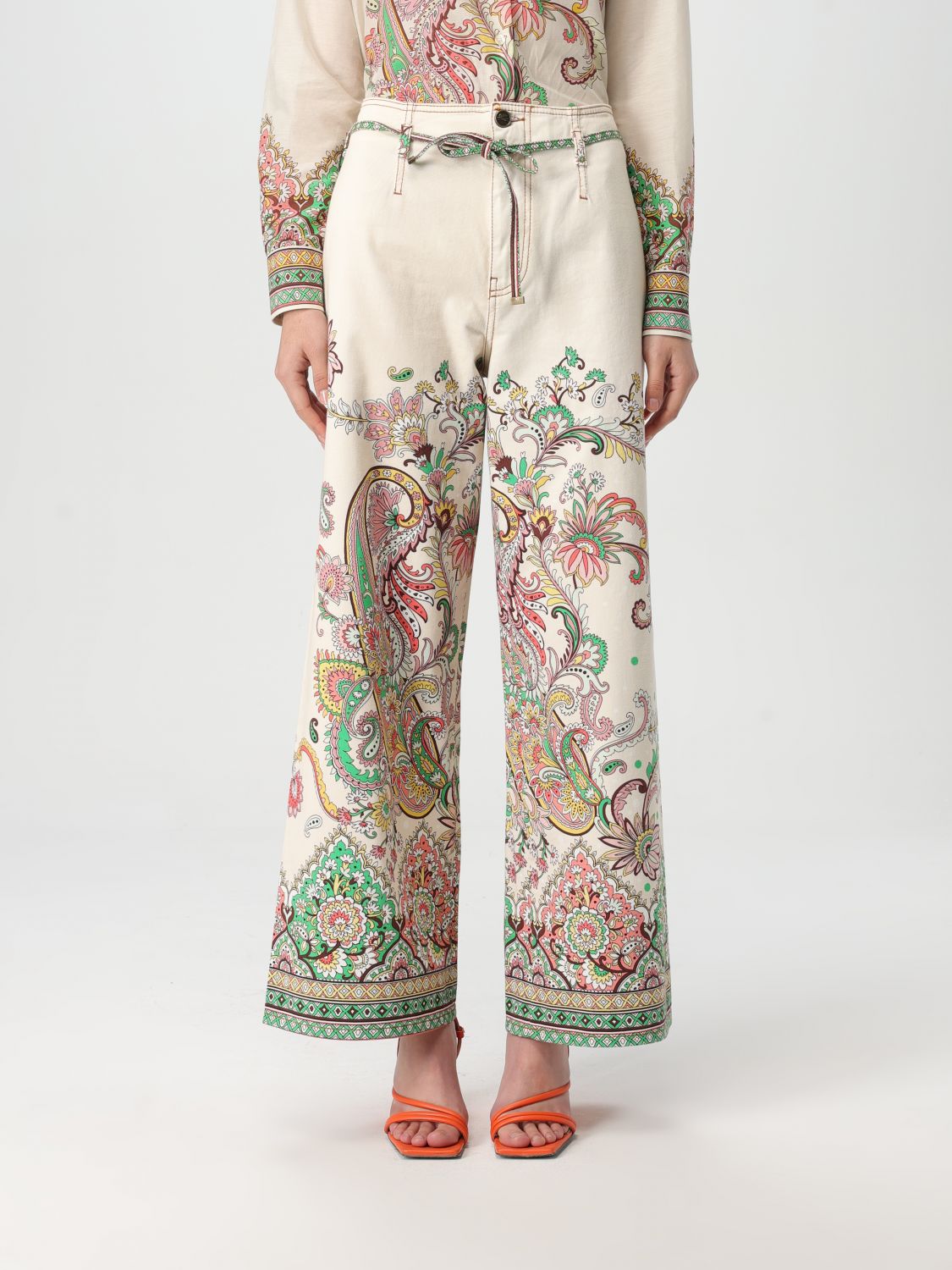 Flared jeans - Neutrals