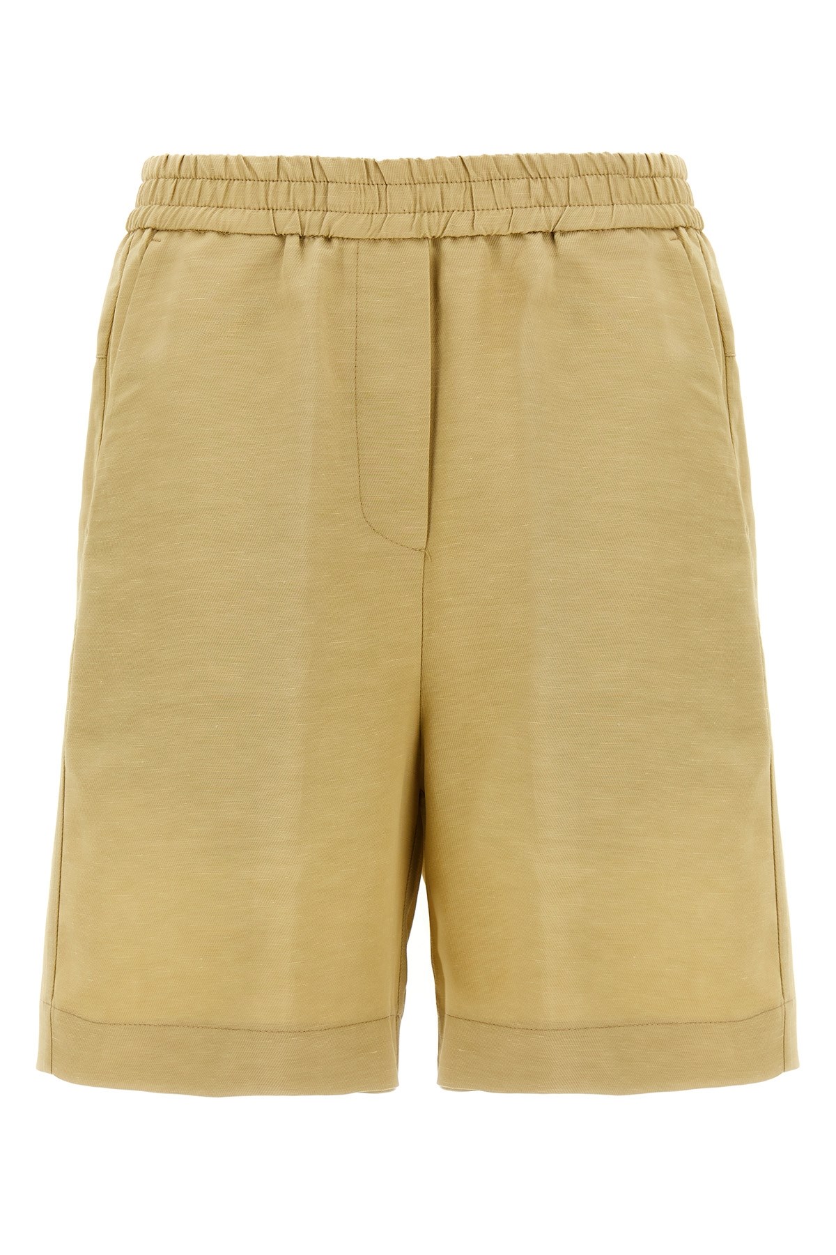 Linen Bermuda Shorts