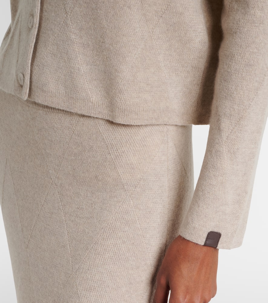 Mxpbombo argyle cashmere cardigan