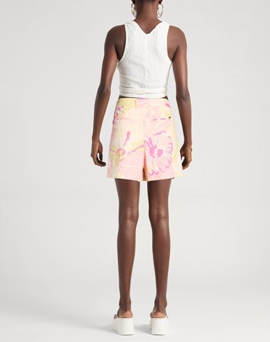 Woman Shorts & Bermuda Shorts Light pink Size L Organic cotton, Linen