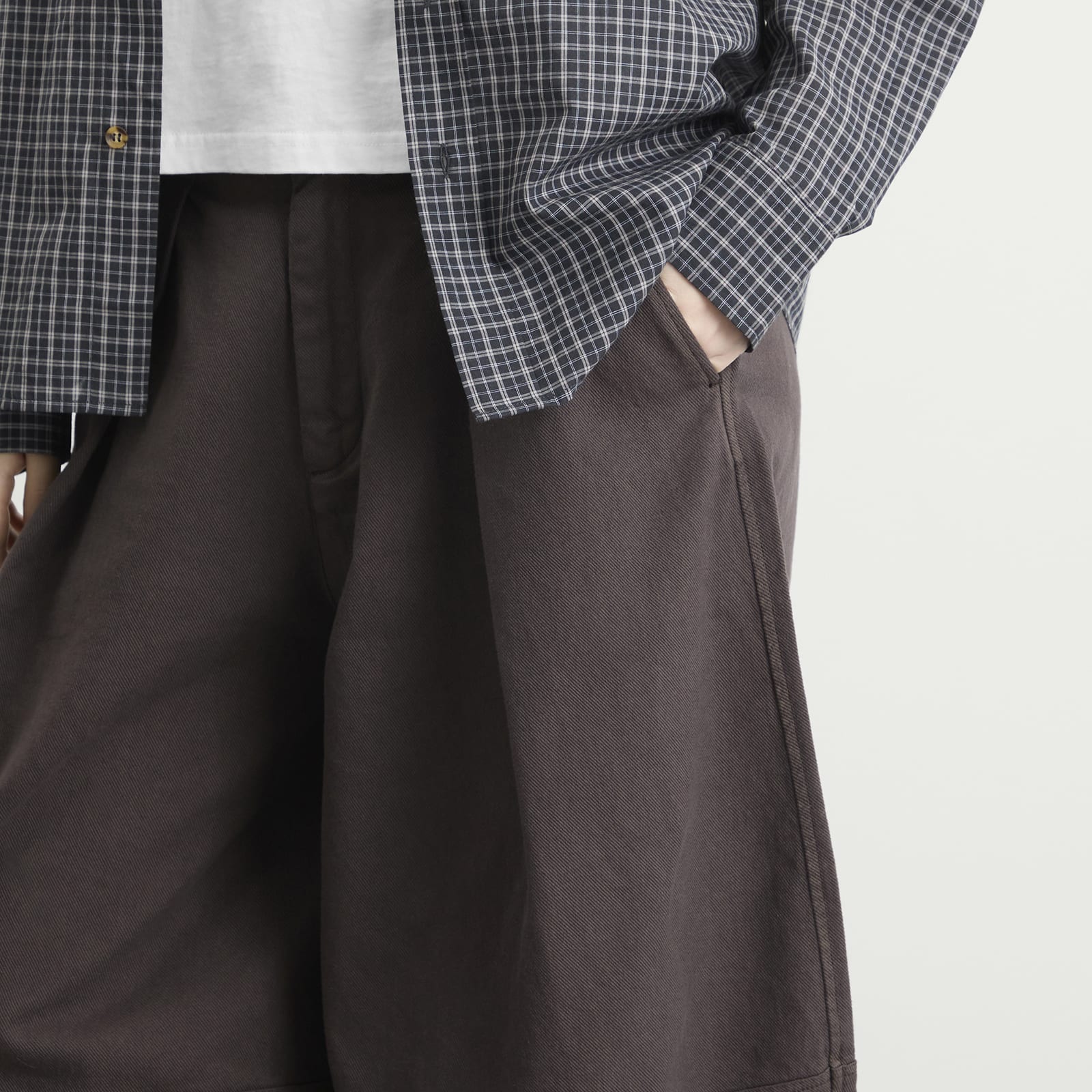 Women's Deadbeat Trouser Brown Twill