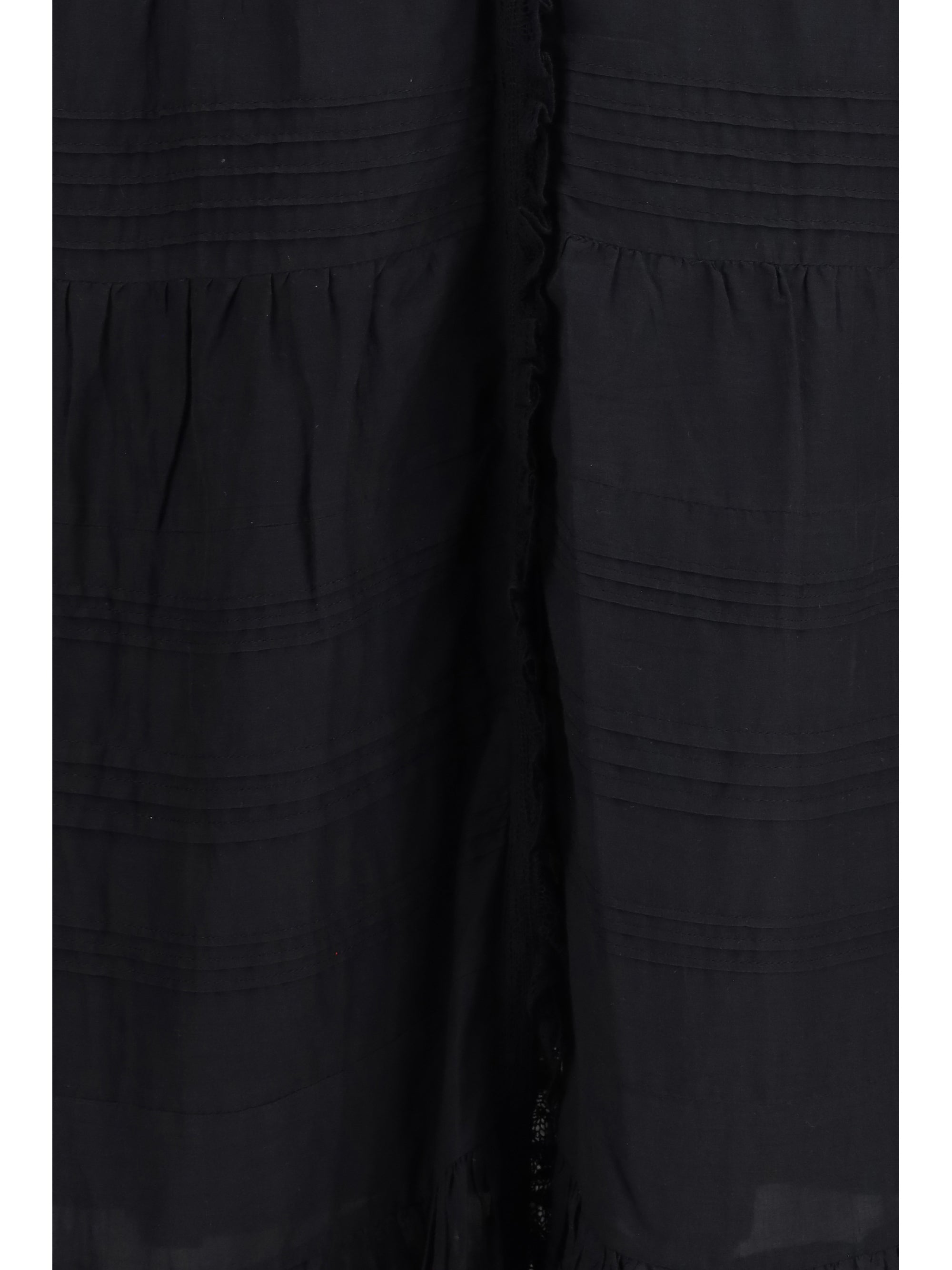 Daniva Shirt Dress — Black