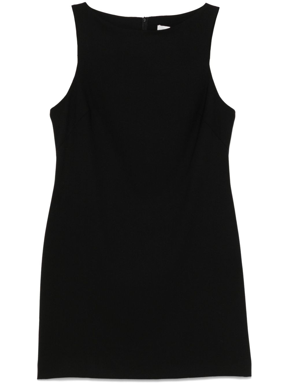 Crepe shift dress - Black